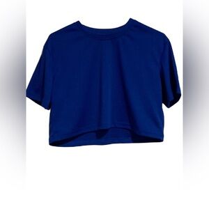 SHEIN Women’s Royal Blue Crop Top Sz. Small